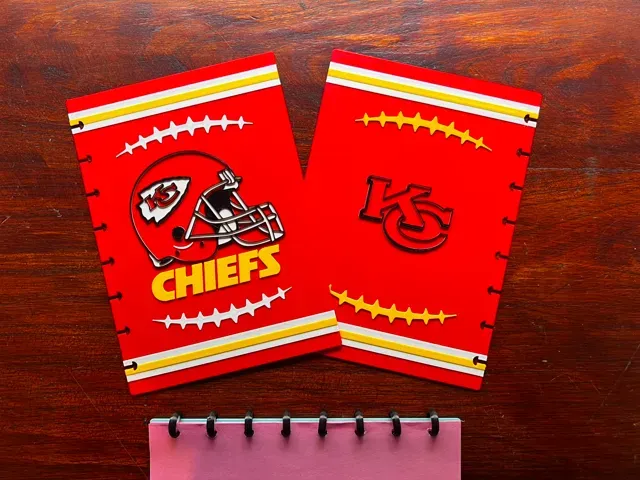 Tapas para agendas cuadernos A5 con discos - 08