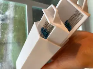 Ergonomic Resistor Organizer