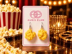 Popcorn Earrings - ポップコーン
