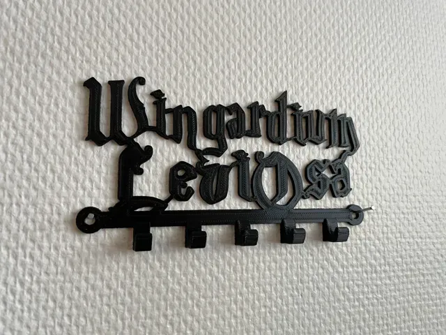 Wall key hanger Harry Potter Wingardium Leviosa — Image 2 of 6