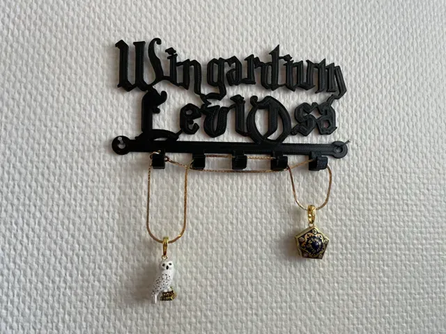 Wall key hanger Harry Potter Wingardium Leviosa — Image 4 of 6