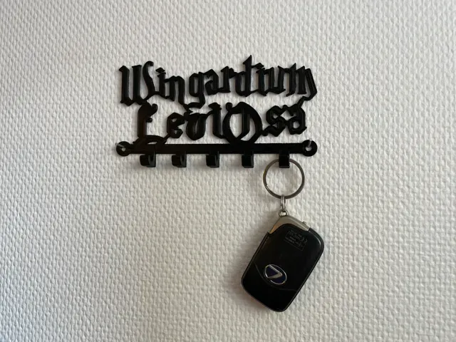 Wall key hanger Harry Potter Wingardium Leviosa — Image 3 of 6