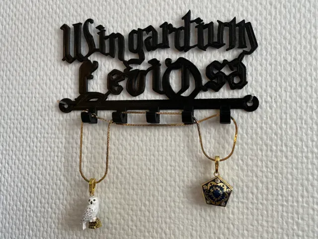 Wall key hanger Harry Potter Wingardium Leviosa