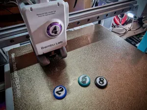 3D Disc for A1 - "Nozzle Billiard Balls"