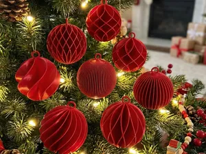 Modern Christmas ornaments - baubles decoration