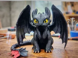 Toothless / Chimuelo - (No AMS Needed)