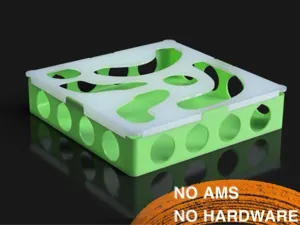 The Ultimate 3D Printed Cat Maze –Treat & Ball Toy