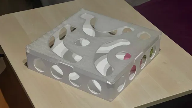 The Ultimate 3D Printed Cat Maze –Treat & Ball Toy — Фото 4 из 5