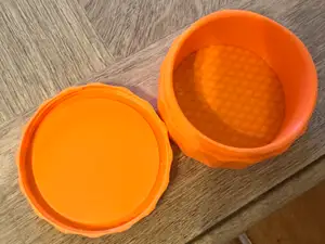 Ice fishing bait puck wax worms