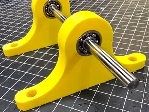 Double 608 Bearing Pillow Block Bearing Mount 8mm
