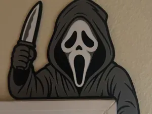 Ghostface – Halloween Door Topper