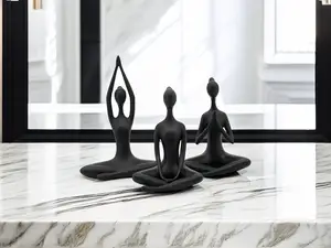 Yoga Namaste Sculpture/Figurine