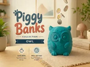 Owl Piggy Banks Collection