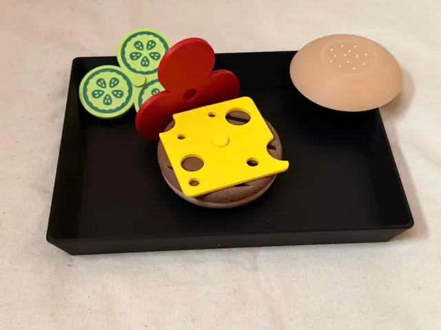 Montessori Burger Meal Play Set — Фото 7 из 9
