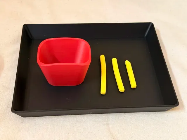 Montessori Burger Meal Play Set — Фото 4 из 9