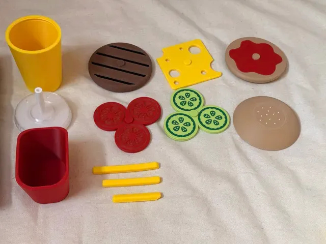 Montessori Burger Meal Play Set — Фото 8 из 9