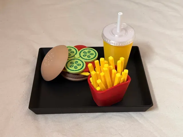 Montessori Burger Meal Play Set — Фото 2 из 9