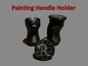 Painting Handle Holder for Miniature and Painting