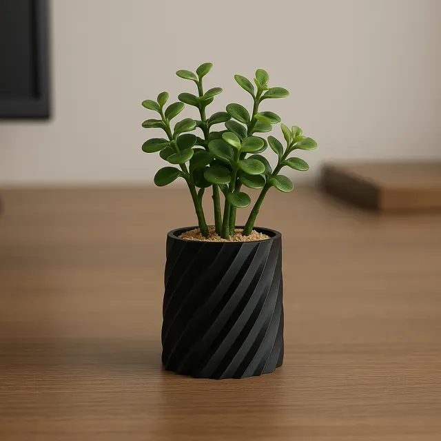 Sleek vase compatible with most small flowers — Фото 2 из 3