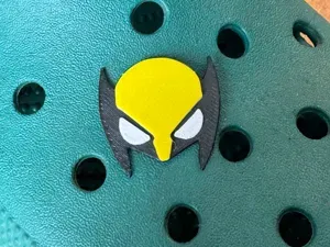 Wolverine croc charm/jibbitz