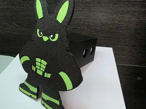 Beast Mode - Bunny Trailer Hitch Cover