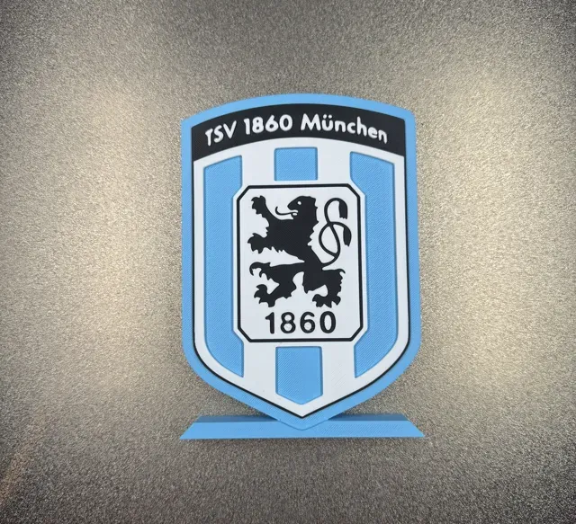 TSV 1860 München Tischständer Fan Deko — Фото 2 из 2