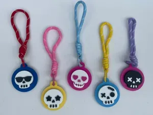Cute Skull Keychain – 3D Printable Halloween Charm