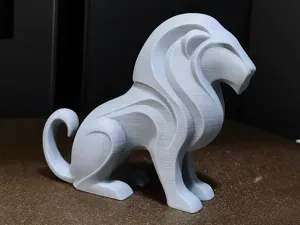 Lion Abstract (Home Decor Art)