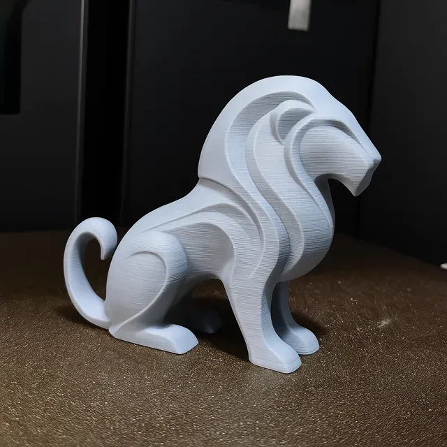 Lion Abstract (Home Decor Art) — Image 2 of 2