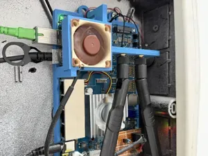 Banana Pi BPI-R4 wall mount with SFP fan