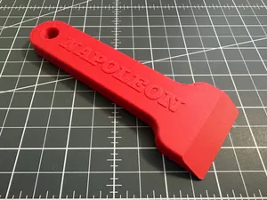 Grill Schaber / Scraper (50mm + 30mm)