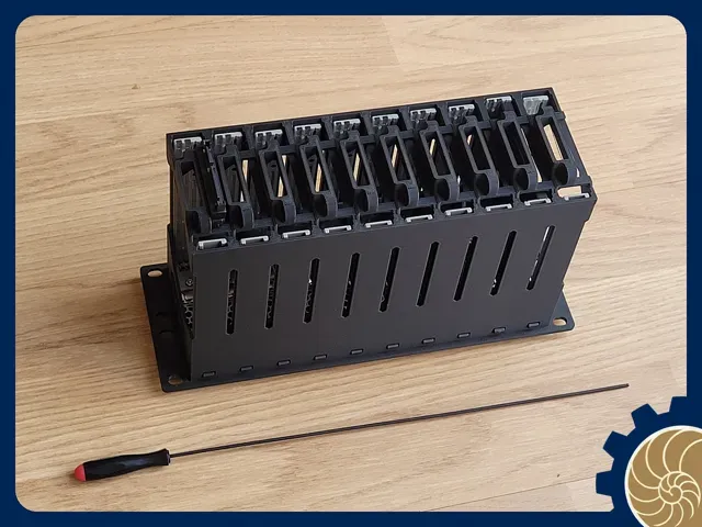 10 inch Rack 2U: 10x 2.5 inch HDD/SSD - HOT SWAP ! — Image 8 of 17