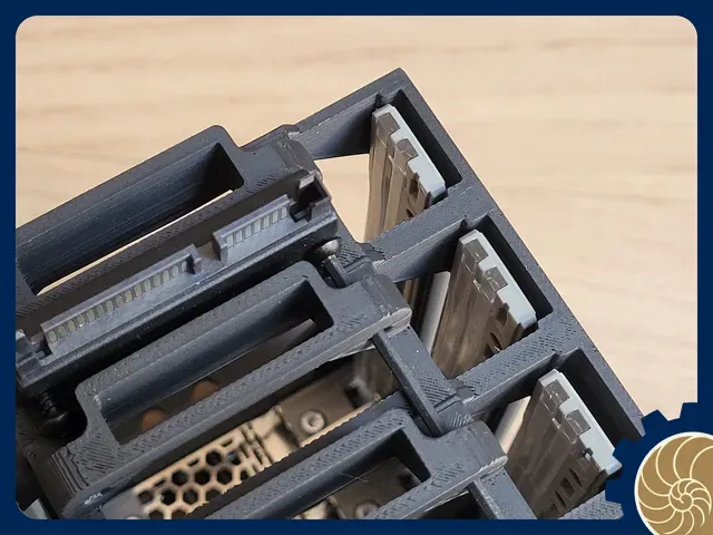 10 inch Rack 2U: 10x 2.5 inch HDD/SSD - HOT SWAP ! — Image 12 of 17