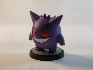 Chibi Version Of Gengar Pokemon Chibi & Cute Model