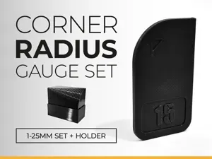 Corner Radius Gauge Set (1 mm – 25 mm)