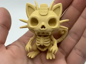 Skeleton Meowth – Halloween Figurine