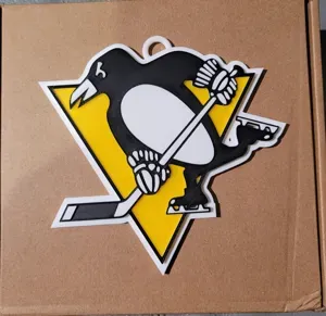 PITTSBURGH PENGUINS 3D Logo 180mm series