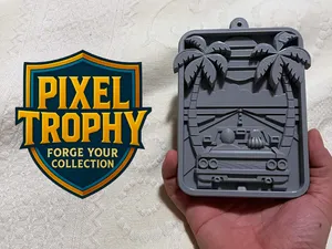 Out Run Wall Trophy – Arcade Classic Edition