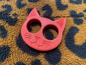 12 gramm CaTKnuckle Keyring