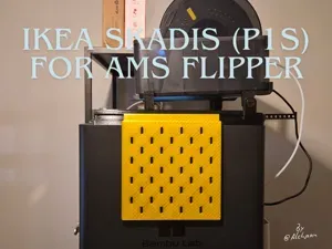 IKEA SKÅDIS for 'Sanja 3D's P1S AMS Flipper V6'
