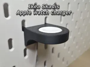 Ikea Skadis Apple watch charger holder