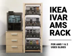 IKEA IVAR AMS RACK — Storage for AMS 1 & AMS 2 Pro