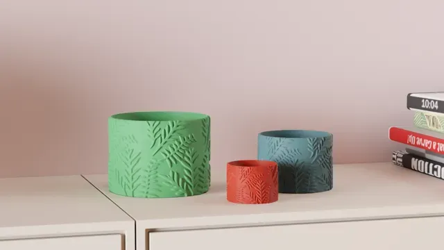 Plant Pot. Fern Leaf Pattern Planter — Фото 5 из 8