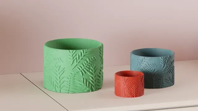 Plant Pot. Fern Leaf Pattern Planter — Фото 6 из 8