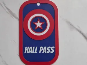 Captain America Hall Pass