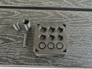 3d printer test (tolerance/fit test)