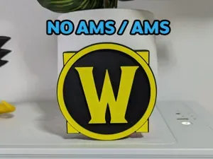 World of Warcraft Icon Logo / Sign (NO AMS/AMS)