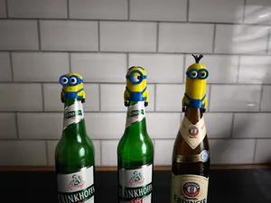 Minions Stuart , Bob und Kevin Bierflaschendeckel