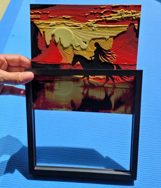 Toploader Image Frame 20x20 cm / Hueforge Pictures — Image 2 of 6