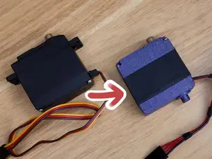 MG996R dual-axis adapter(改双轴舵机)